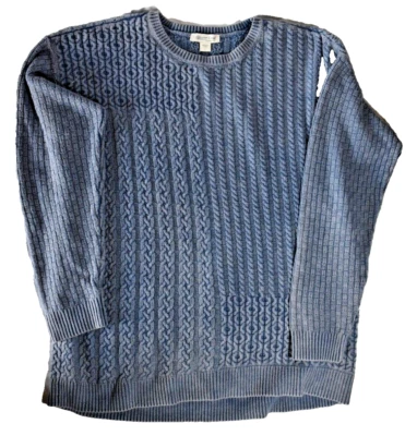 Suéter Coldwater Creek, Azul Polvoriento, L, Manga Larga Foto 1 de 4