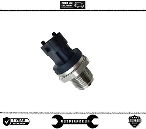 Fuel Rail Pressure Sensor For Renault Master Traffic 1.9 2.2 2.5 DCi 0281002907 - Picture 1 of 4
