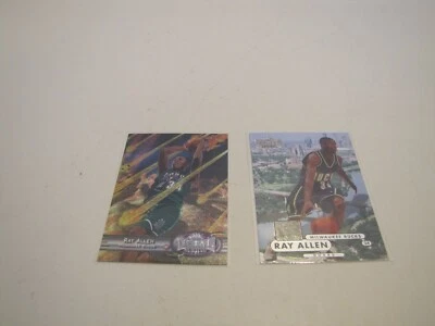 LOT OF 2 97-98 METAL UNIVERSE RAY ALLEN #'S 22 & 104 CARDS NRMT - image 1 of 2