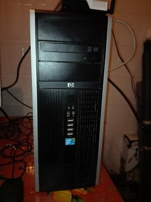 HP PC ELITE 8000 INTEL CORE 2 DUO E8400 3.0 GHZ RAM 4GB HD 320 GB WINDOWS 10 - Immagine 1 di 2