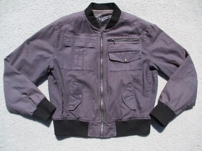 Artful Dodger Lucha o Vuelo Chaqueta de Bombardero Para Hombres XLarge Cremallera Completa Jack Dawkins XL Foto 1 de 4