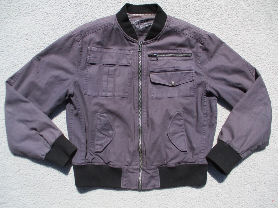 Artful Dodger Lucha o Vuelo Chaqueta de Bombardero Para Hombres XLarge Cremallera Completa Jack Dawkins XL Foto 1 de 4