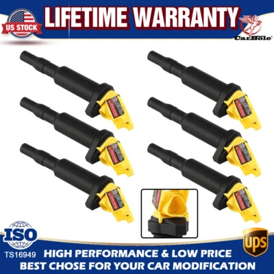 0221504470 6X Bobinas de encendido para BMW 325i 328i 335 525 528 530 535 E85 E90 Mini Foto 1 de 4
