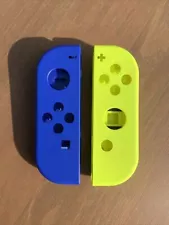Original Nintendo Joy-Con Gehäuse Blau / Neon-Gelb