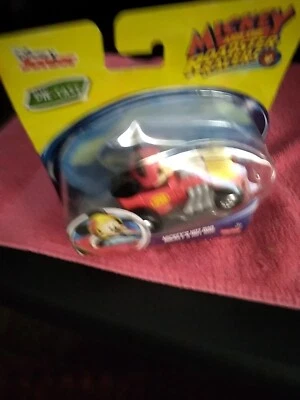 Disney Mickey & The Roadster Racers Hot Rod Die-Cast Race Car #28 Red - Image 1 of 4