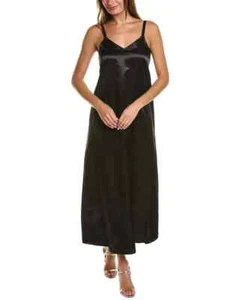 VINCE CAMUTO Midi-Schlupfkleid In Schwarz - Bild 1 von 4