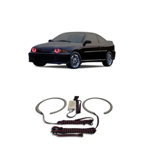 Bright Red Angel Eye Headlight Halo kit for Chevrolet Cavalier 00-04 - Picture 1 of 2