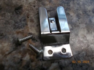 Nuevo Colgador de Micrófono CB Cromo con Tornillos - Imagen 1 de 2