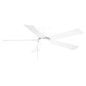 Hampton Bay Grantway 48 in. Indoor/Covered Outdoor Matte White Ceiling Fan - Picture 1 of 8