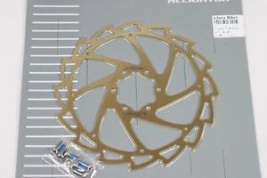 Alligator Wind-Cutter TiN Coat Disc Brake Rotor 7" 180mm - Picture 1 of 1