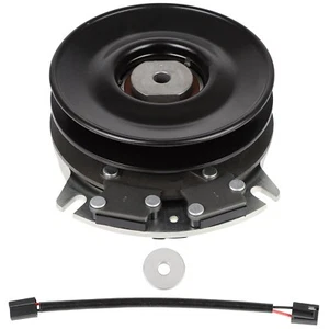 Electric Lawn Mower PTO Clutch W/ Pulley For Hustler Big Dog 601326 601326K - Picture 1 of 10