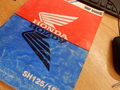 Honda Shop Manual Sh125/1501 2001 - Image 1 of 4