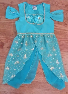 Disney Store Excl~Princess Jamine~Aladdin~Costume Dress-Up Shirt Top Blouse ONLY - Image 1 of 4