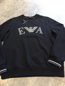 SUDADERA HOMBRE EMPORIO ARMANI MEDIANA NUEVA CON ETIQUETAS - Imagen 1 de 1