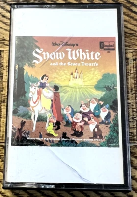 Snow White And The Seven Dwarfs (Audio Cassette Tape, 1963) DC-1201 Disneyland R - Image 1 of 4