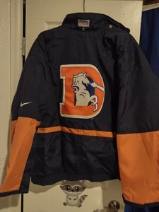 🏈 DENVER BRONCOS Football Bomber Jacket 🏈 - Picture 1 of 10