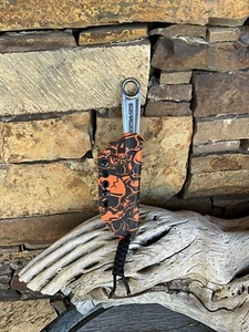 Ka-Bar Wrench Garage Shop Mechanic Man Cave Gift Knife Orange Skull Kydex - Picture 1 of 6