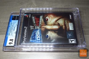 CGC 9.8 A+ - WWE SmackDown vs. Raw 1ST PRINT PlayStation 2, PS2 2004 NEW! RARE! - Picture 1 of 6