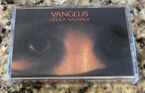 VANGELIS OPERA SAUVAGE Cassette Tape 1979 Electronic Synth-Pop Rare - Picture 1 of 5