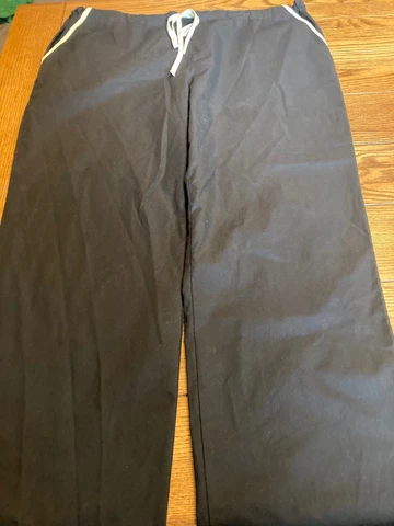 Pittsburgh Penguins Black Scrub Pants - Sewn Logos - Men's size 2XL Cover