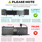 Replacement 6jhdv Battery For Dell Alienware 17 R2 R3 P43f 6jhcy 5046j Ykwxx New