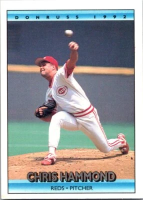 1992 Donruss Chris Hammond    #172 - Image 1 of 2