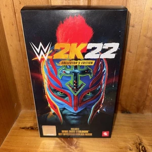 WWE 2K22 Collector's Edition SteelBook & Rey Mysterio Mask - Picture 1 of 10
