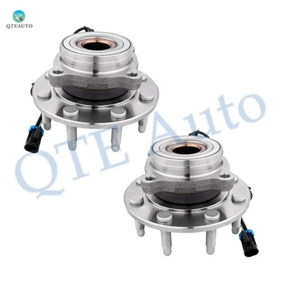 Par de 2 conjuntos de cojinetes de cubo de rueda delantera para GMC Sierra 2500 HD 2001-2006 4x4 Foto 1 de 4