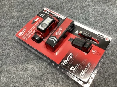 Фара каска Milwaukee Tool 2163-21 с красной литиевой USB (600 люмен) - Изображение 1 из 4