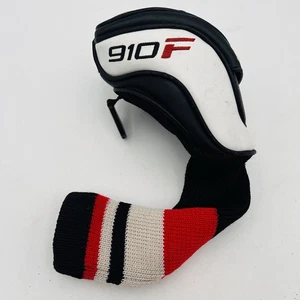 Titleist 910F Fairway Wood Golf Club Head Cover White Red Black 15 Degree - Picture 1 of 8