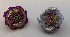 Beyblade Burst Super King Jet Wyvern 1D B177 & Rage Longinus Destroy 3A B168 - Foto 1 di 6