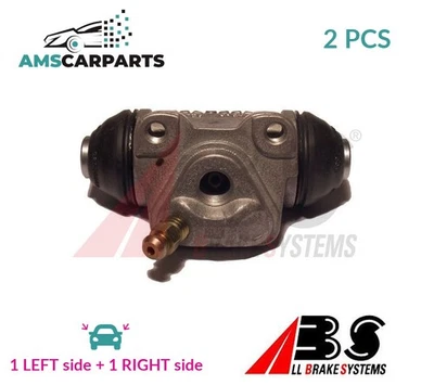 DRUM WHEEL BRAKE CYLINDER PAIR REAR 52927X ABS 2PCS NEW OE REPLACEMENT - Image 1 of 4