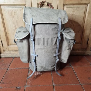Mochila Británica Vintage Años 50 Marrón Mejor BB Cresta De Luxe Highpack - Imagen 1 de 24