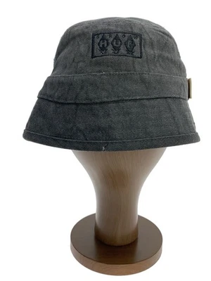 Sombrero Huf Bucket S Algodón Gris Liso Damas AU179 Foto 1 de 4