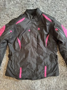 Frank Thomas Ladies/ Women Textile Motorbike Jacket Size 3XL - Mint Condition - Picture 1 of 14