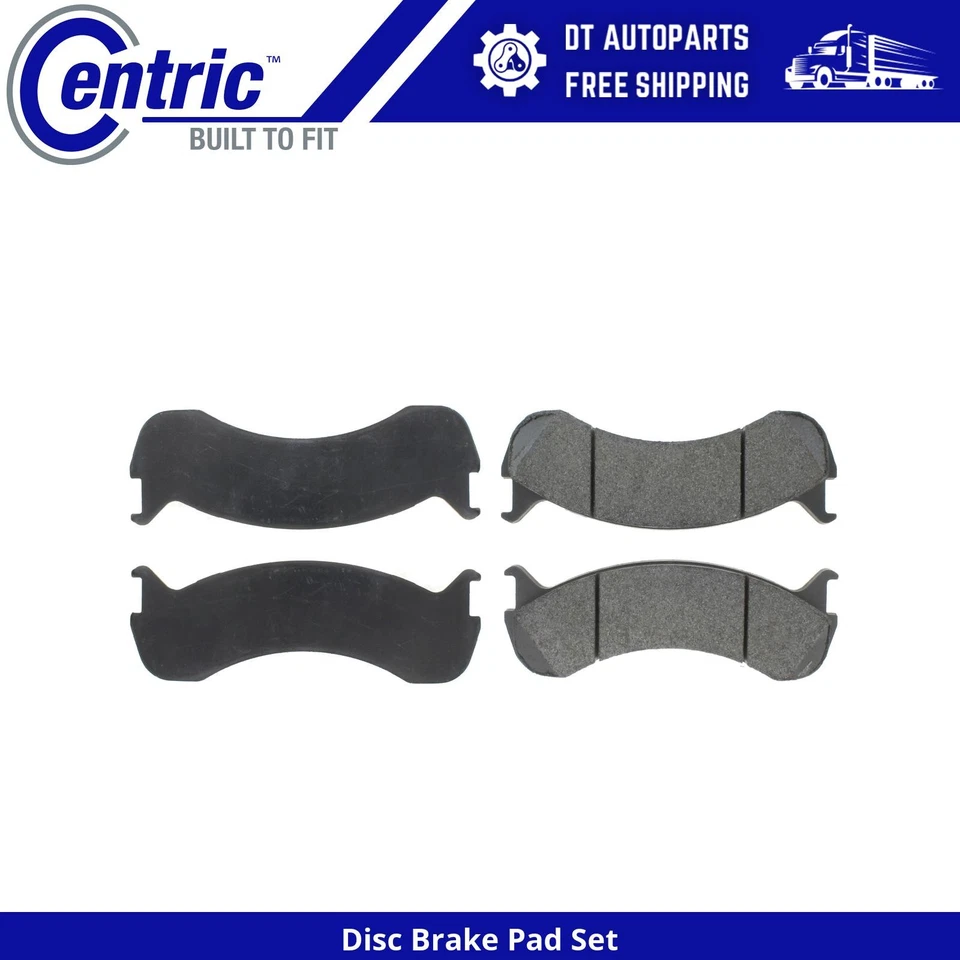 Para Freightliner S2 2007-2009, 2011 | Pastillas de freno de disco centradas | Semimetálicas Foto 1 de 4