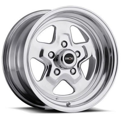 15x4 American Muscle 521H Nitro Polished Wheel 5x5 (-19mm) - Image 1 of 4