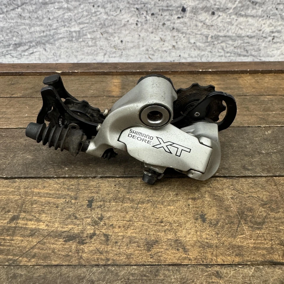 Vintage Shimano Deore XT RD-M760 Rear Derailleur 9 Speed Long Cage Japan MTB - Image 1 of 4
