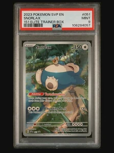 Snorlax 051 Scarlet & Violet Promo 151 PSA 9 - Bild 1 von 2