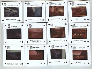 x. 12 Travel Slides Germany Schwarzwald Loreley - Picture 1 of 1