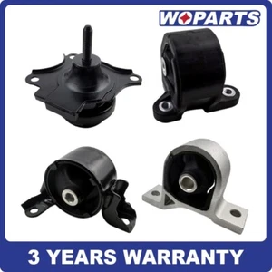 4X Engine Motor Trans Mount Set Fit For Honda Civic Acura EL 1.7L 2001-2005 Auto - Picture 1 of 9