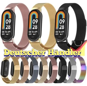 Milanese bransoletka do Xiaomi Mi Smart Band 9 / 8 Sportowy pasek do zegarka strap tracker - Zdjęcie 1 z 37