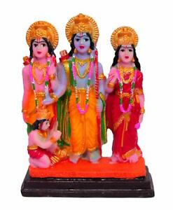 Ram Darbar Hanuman Sita Laxman Gift Statue Idol Showpiece Sculpture Murti decor|