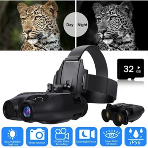 GTMEDIA Night Vision Goggles Infrared Digital Binoculars Head Mounted for Adults - Picture 1 of 22