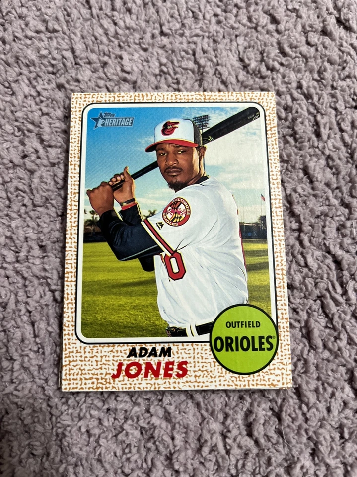 2017 Topps Heritage #20 Adam Jones Baltimore Orioles Foto 1 de 1