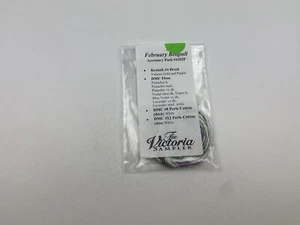 The Victoria Sampler February Bell pull Accessory Thread Pack - Picture 1 of 4