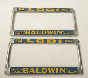 Marcos de matrícula Lodi Baldwin (UD4) (JSF6) Oldsmobile Buick Yosh California - Imagen 1 de 8