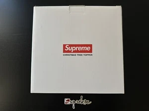 Topper de árbol de Navidad Supreme FW21 dorado - Imagen 1 de 3