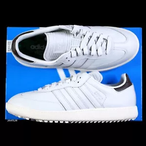 Adidas Samba Golf - Size 7.5 - Grey with Off White Soles - Brand New 7 1/2 - Picture 1 of 11