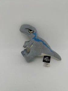 Mattel Jurassic World Roaring Velociraptor Taking , Blue Plush 2022- 8 In … P9 - Picture 1 of 15